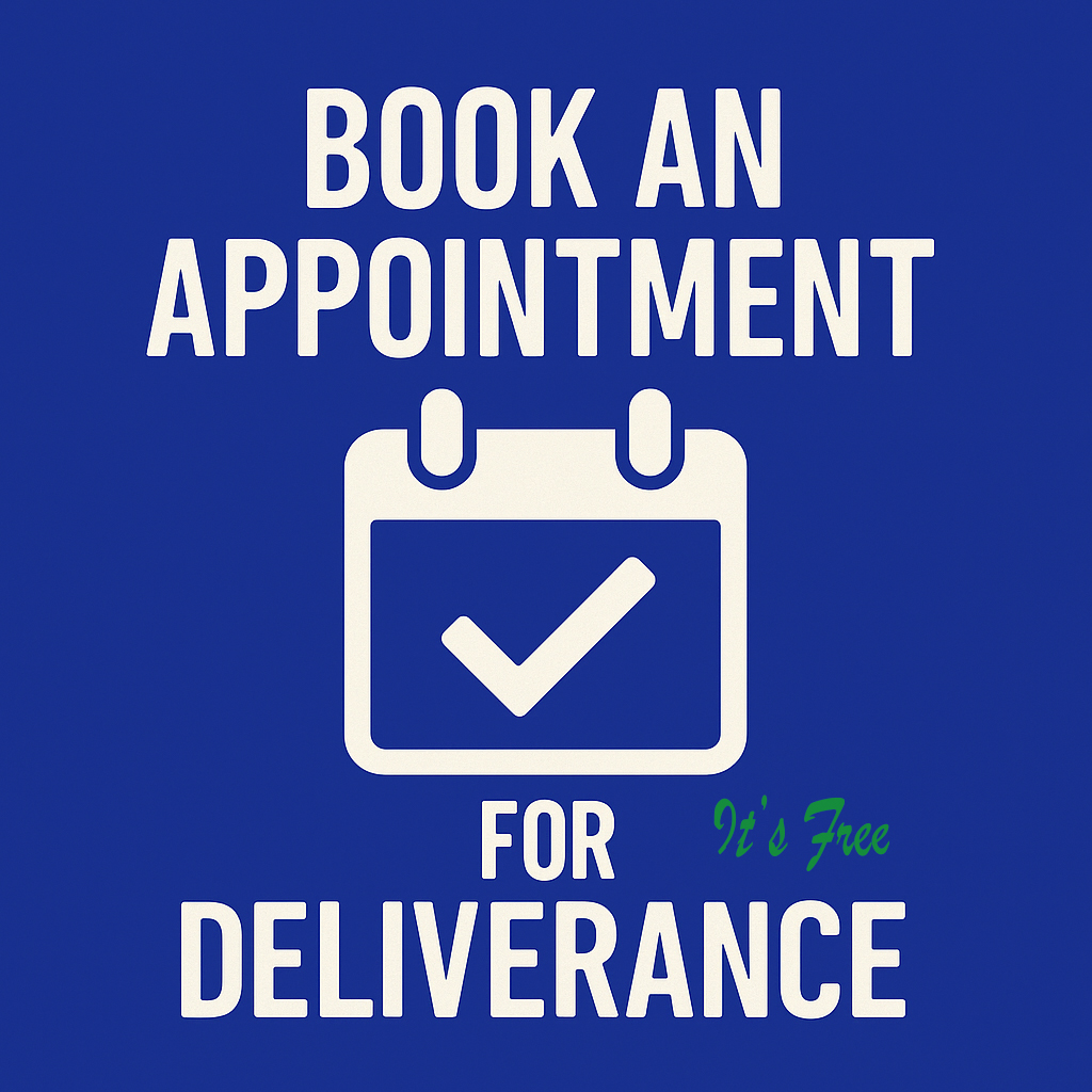 book a deliverance appointment